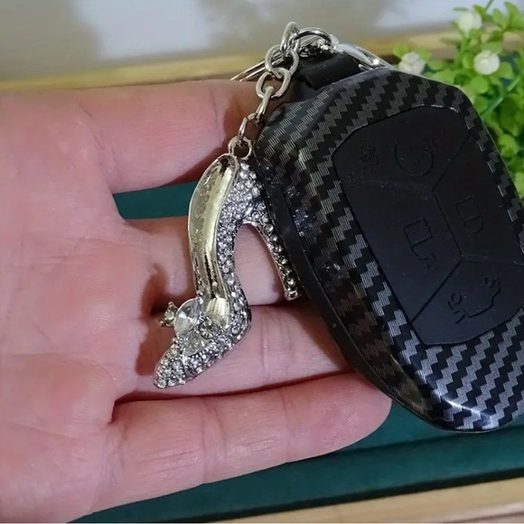 High Heel Purse Bag Charm Keychain - Picture 2 of 5